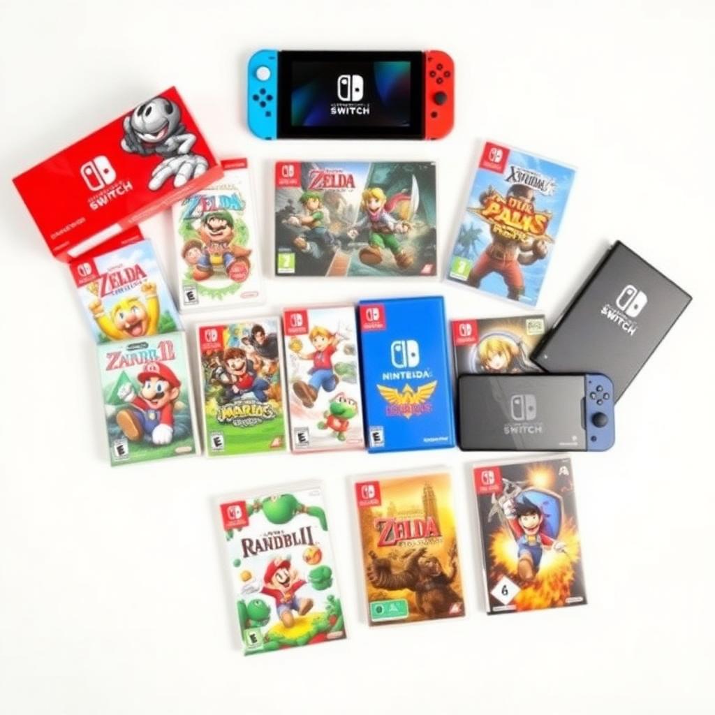 Assorted Nintendo Switch Games